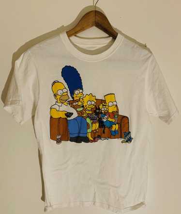 Vintage The Simpsons Family Portrait Tee Shirt in Gre… - Gem