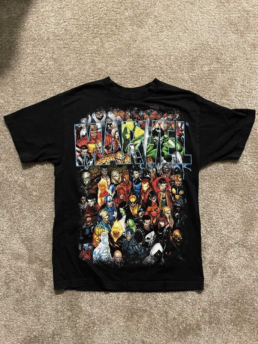 Marvel Comics × Vintage Vintage Marvel T-Shirt - image 1