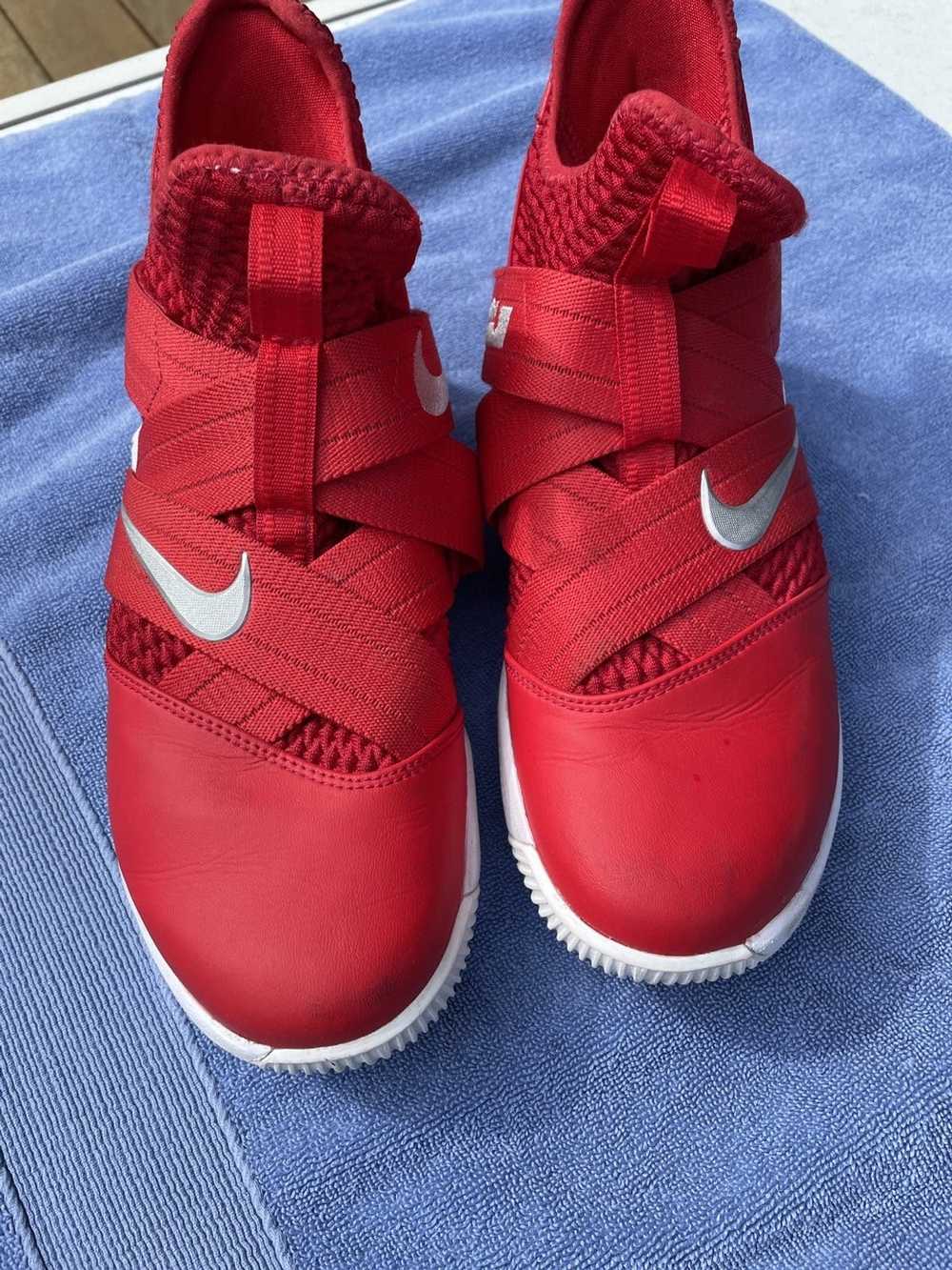 Nike Lebron Soldier - Red Color - Size 7 - image 2