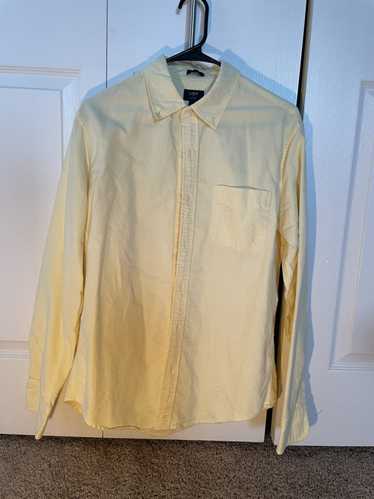 J.Crew Yellow Oxford Button Down