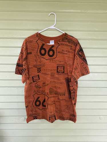 Route 66 × Vintage Vintage Route 66 AOP Shirt