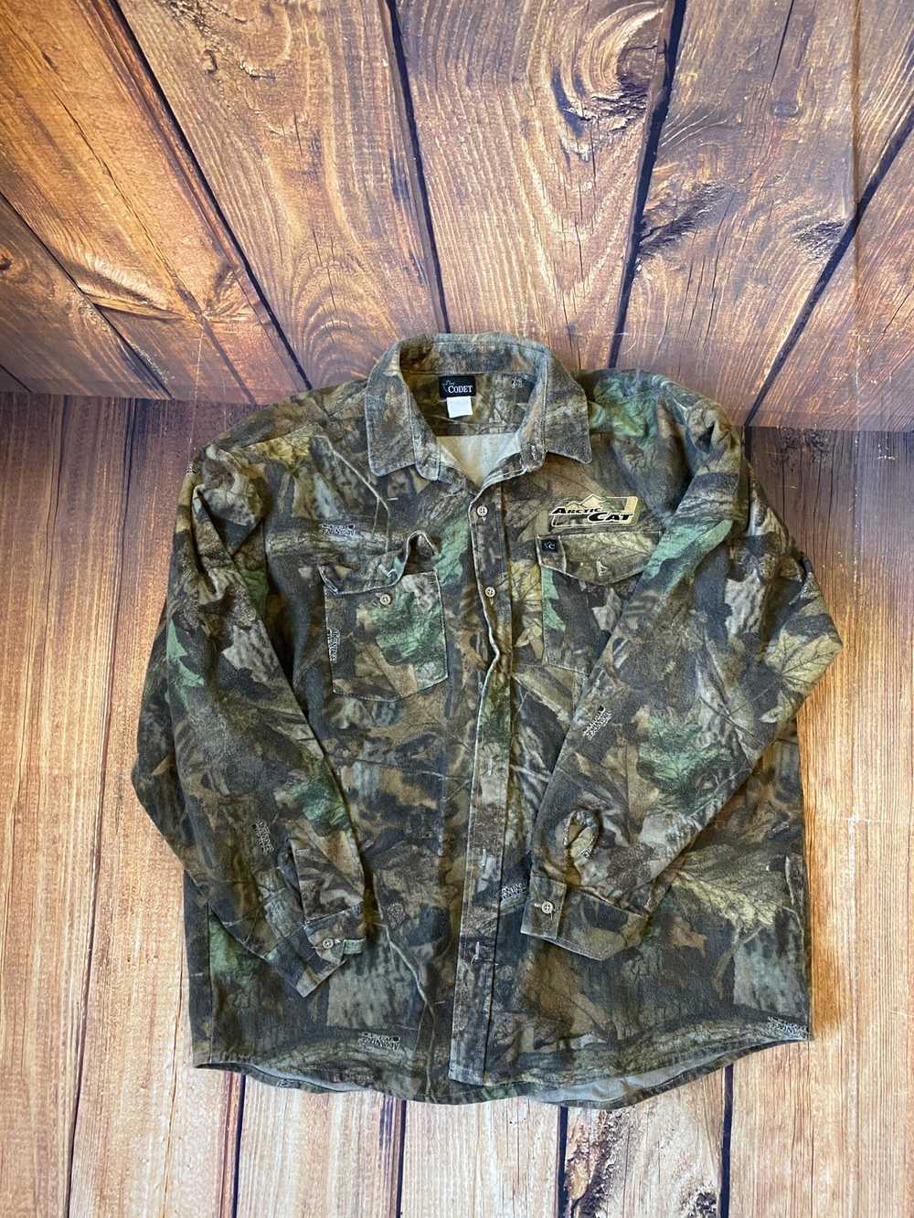 Camo × Vintage Vintage Camo Button Up - image 1