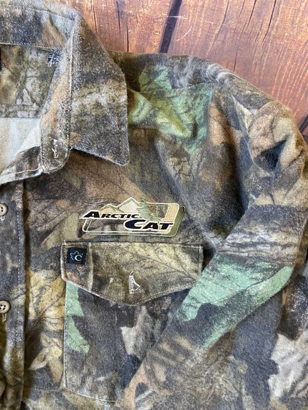 Camo × Vintage Vintage Camo Button Up - image 3