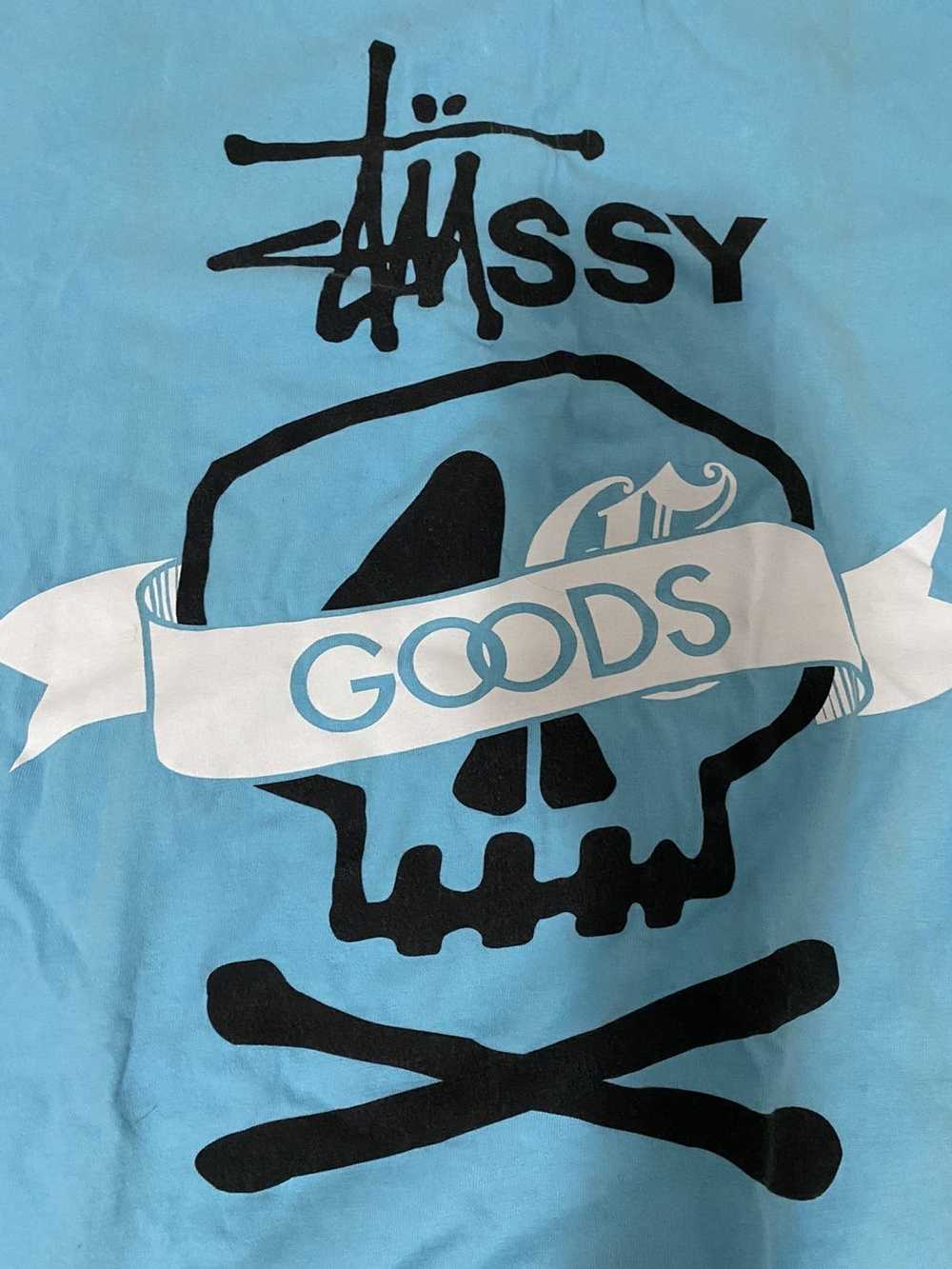 Goods × Stussy Stussy x Goods blue tee - image 2