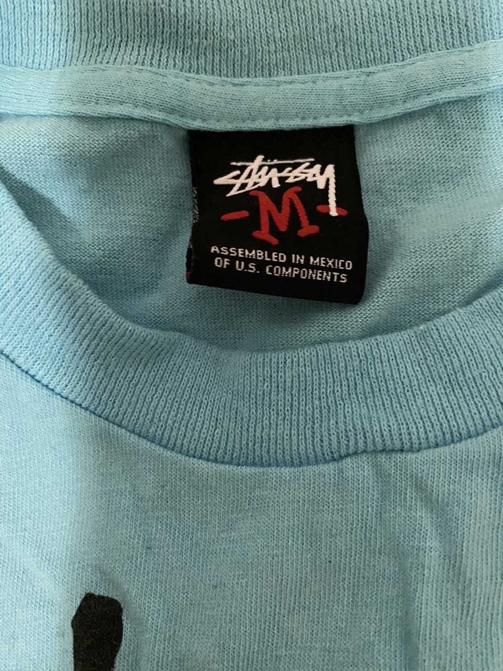 Goods × Stussy Stussy x Goods blue tee - image 4