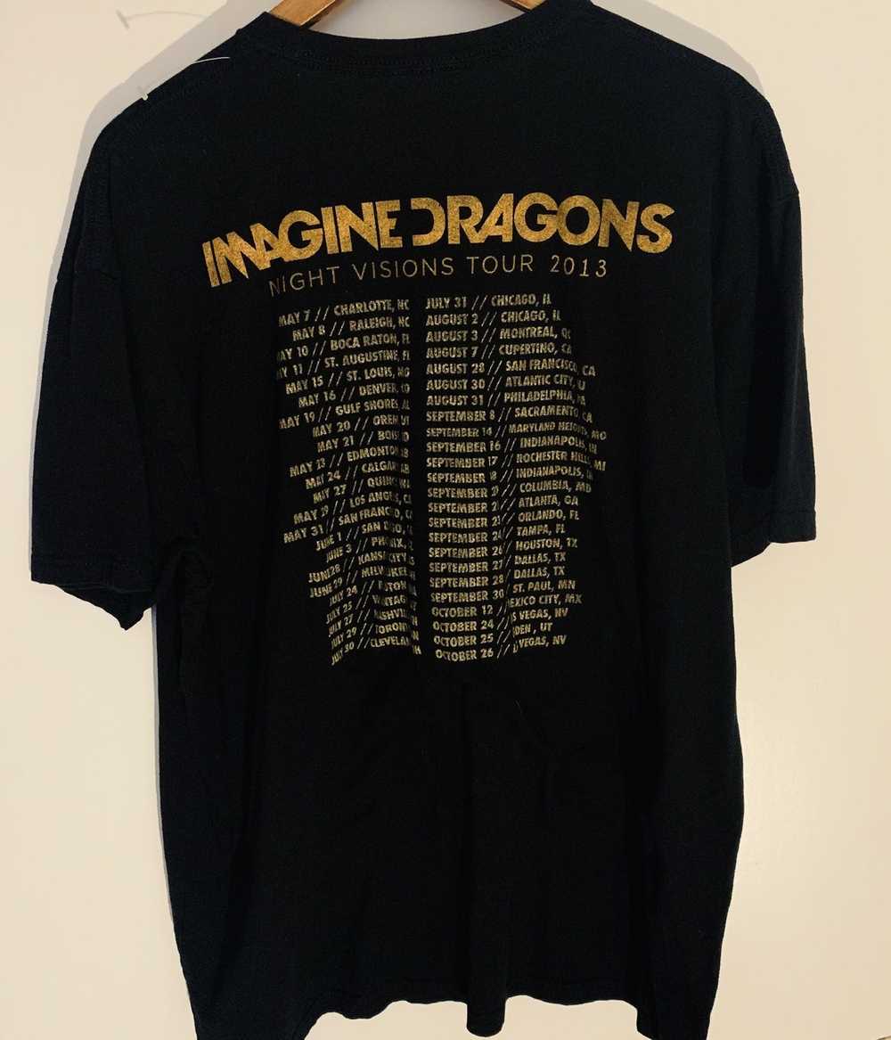 Band Tees × Rock T Shirt Imagine Dragons Night Vi… - image 2