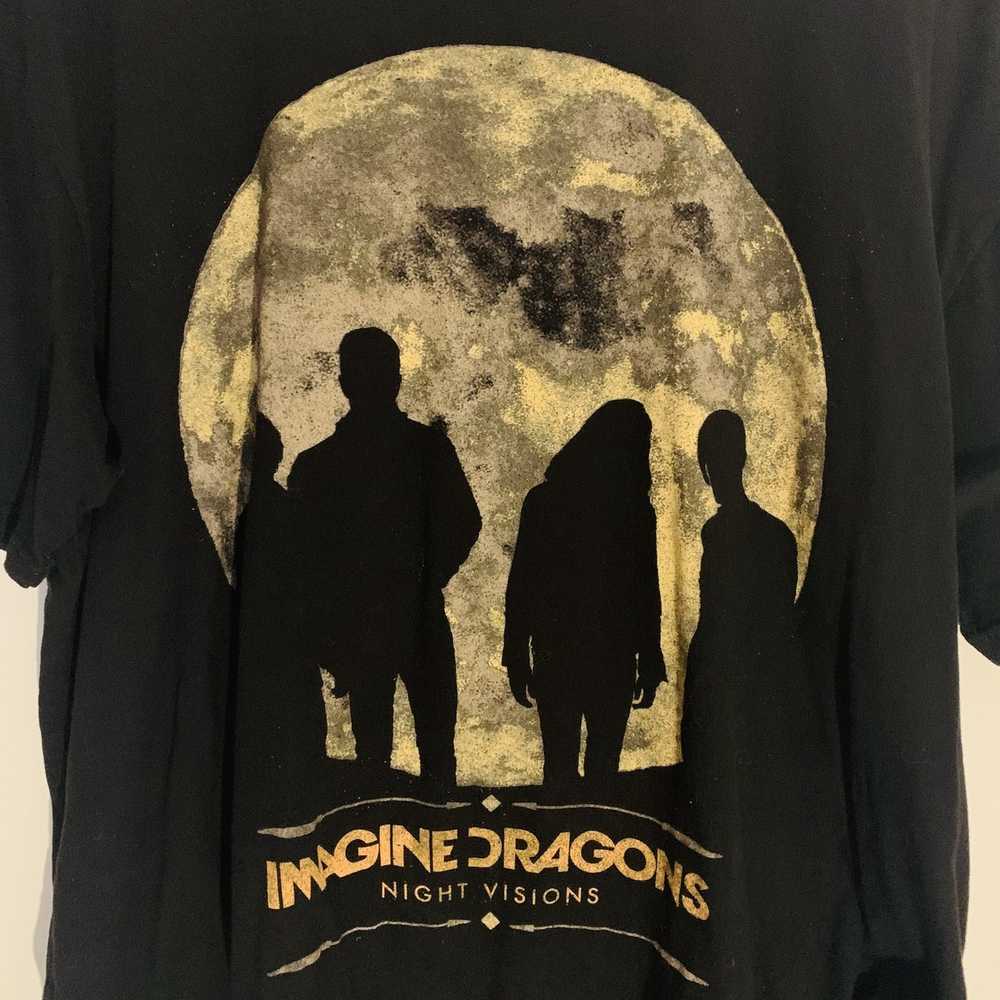 Band Tees × Rock T Shirt Imagine Dragons Night Vi… - image 3