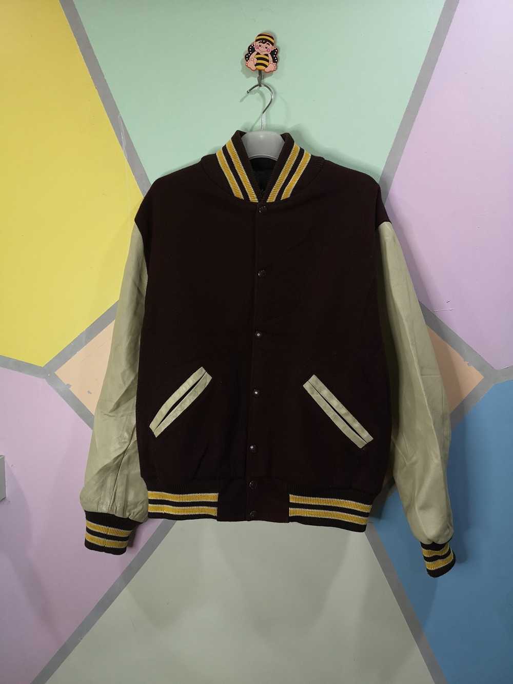 Japanese Brand × Varsity Jacket Varcity Jacket - Gem