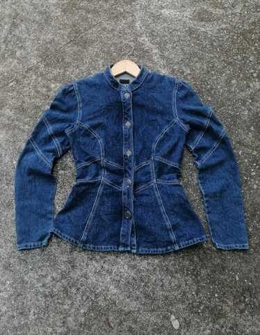 Anna Sui Womens Wear Denim Jacket