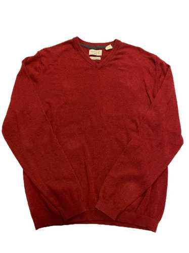 Men's Cotton/Cashmere Sweater, V-Neck