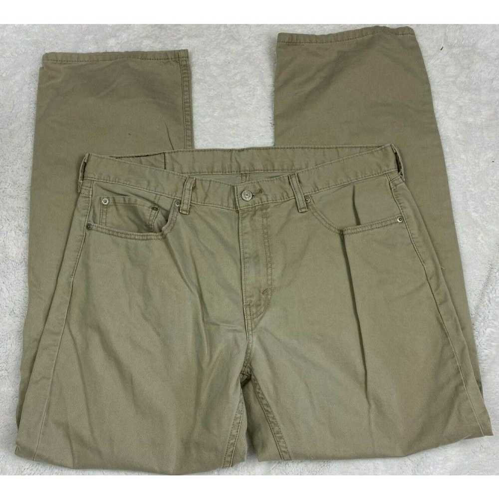 Levi's Levis 559 5-Pocket Tan Pants Cotton W36 L31 - image 1