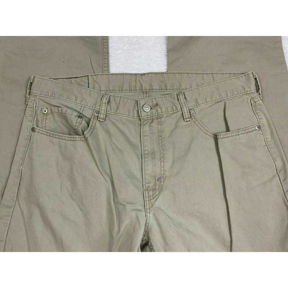 Levi's Levis 559 5-Pocket Tan Pants Cotton W36 L31 - image 2