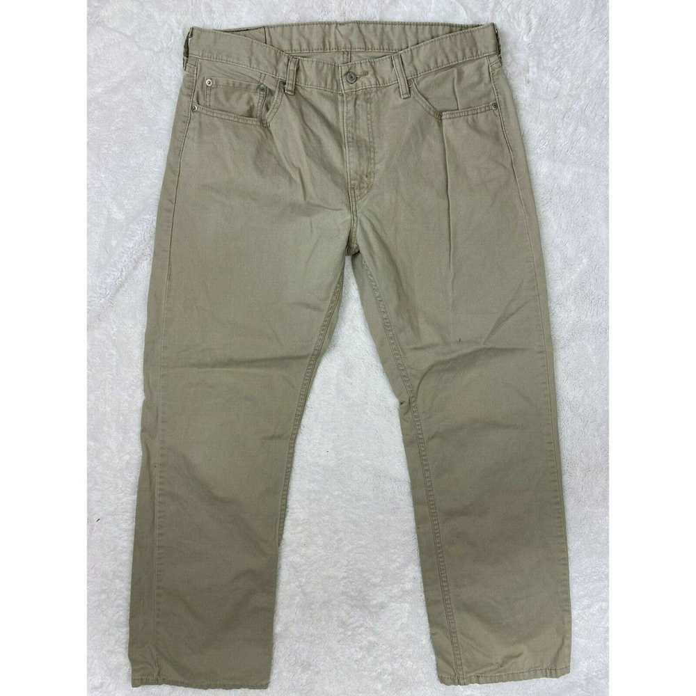 Levi's Levis 559 5-Pocket Tan Pants Cotton W36 L31 - image 4