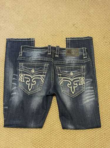 Rock Revival Boris skinny vintage denim jeans