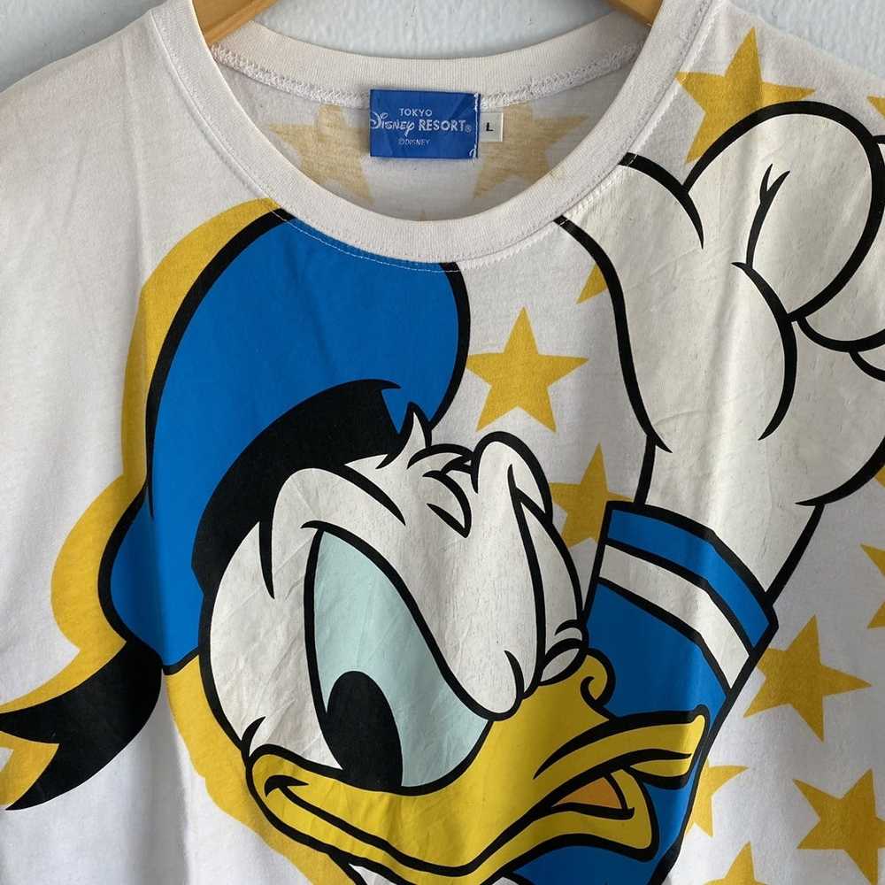 Disney × Vintage donald duck all over print disne… - image 3