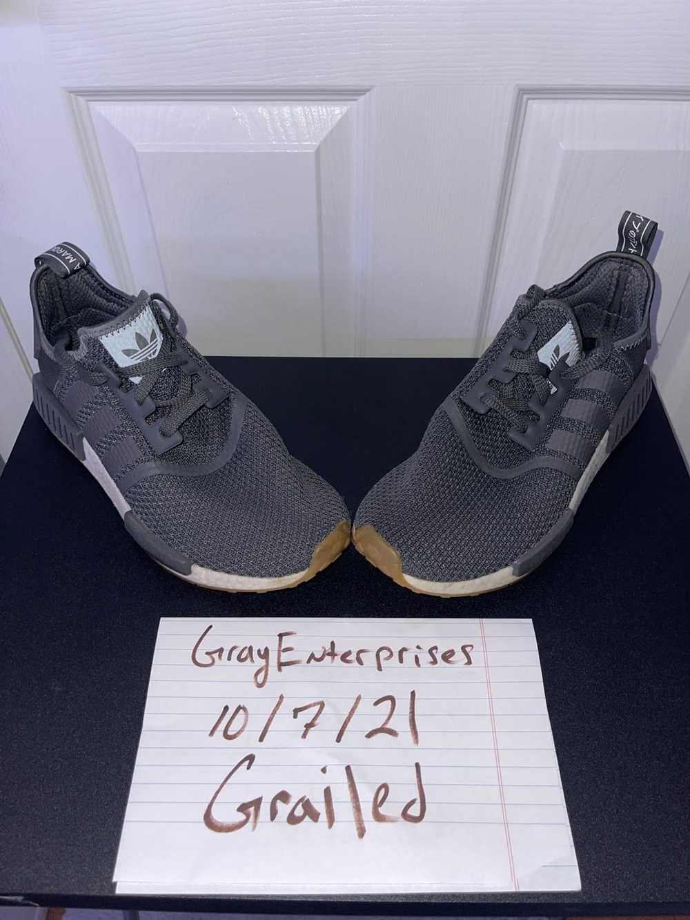 Adidas NMD_R1 Grey/Gum 2018 Size 9 - image 1