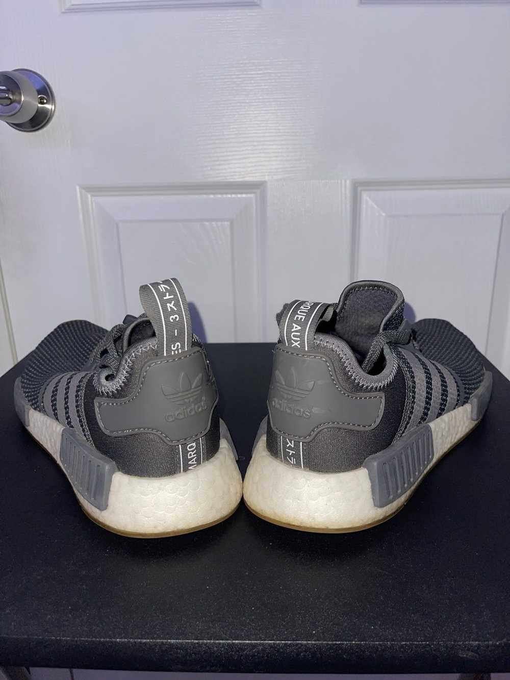 Adidas NMD_R1 Grey/Gum 2018 Size 9 - image 5