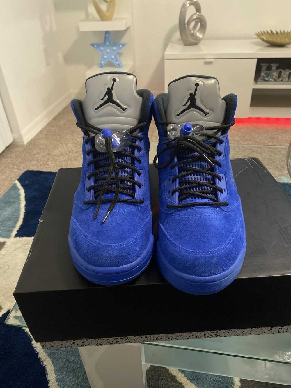 Jordan Brand Air Jordan 5 Retro Blue Suede 2017 - image 3