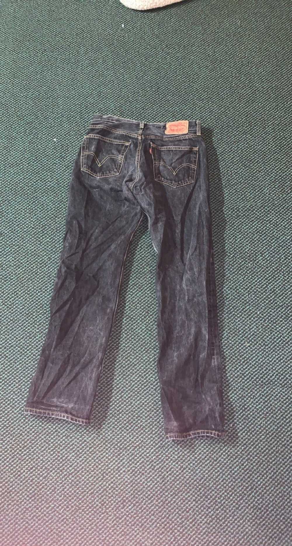 Levi's 90s Vintage 501 Levis Jeans Dark Wash - image 2