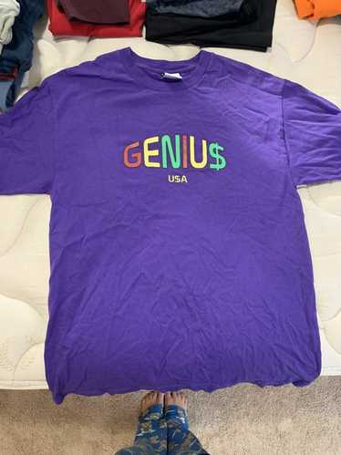 Genius Pieces Genius Multi-Color Font Tee - image 1