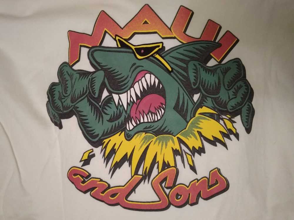 Maui And Sons × Vintage Old T Maui And Sons x 80"… - image 3