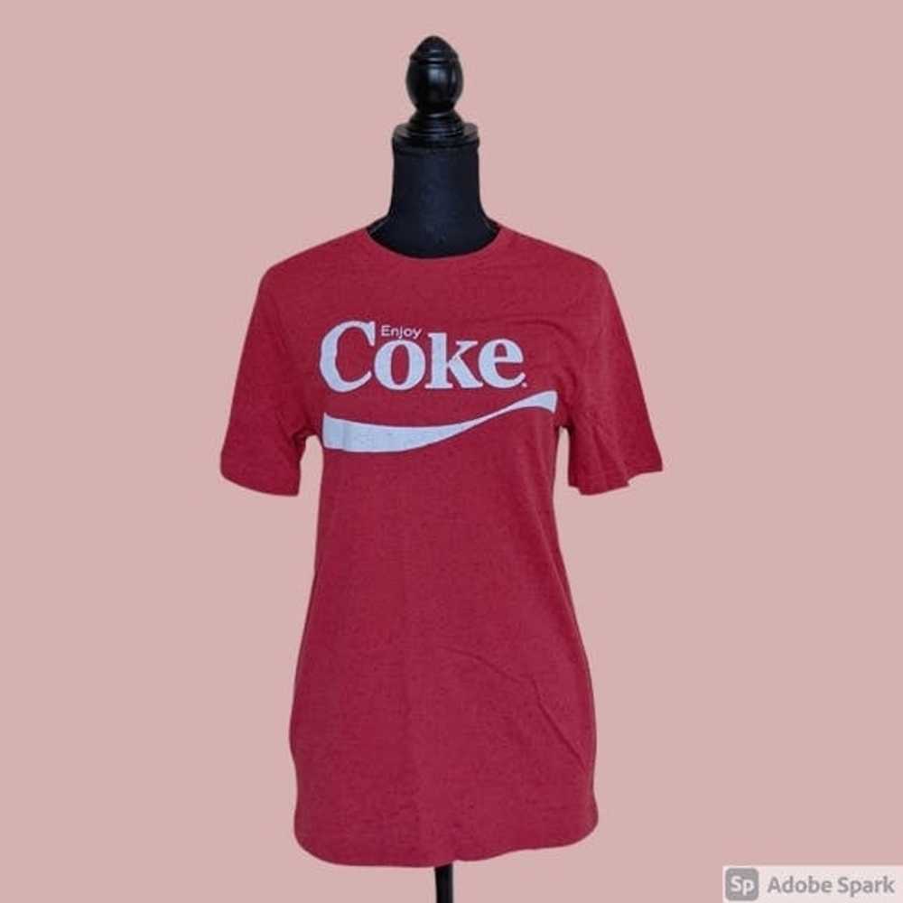 Coca Cola Coca Cola red Coke graphic tee size S - image 2