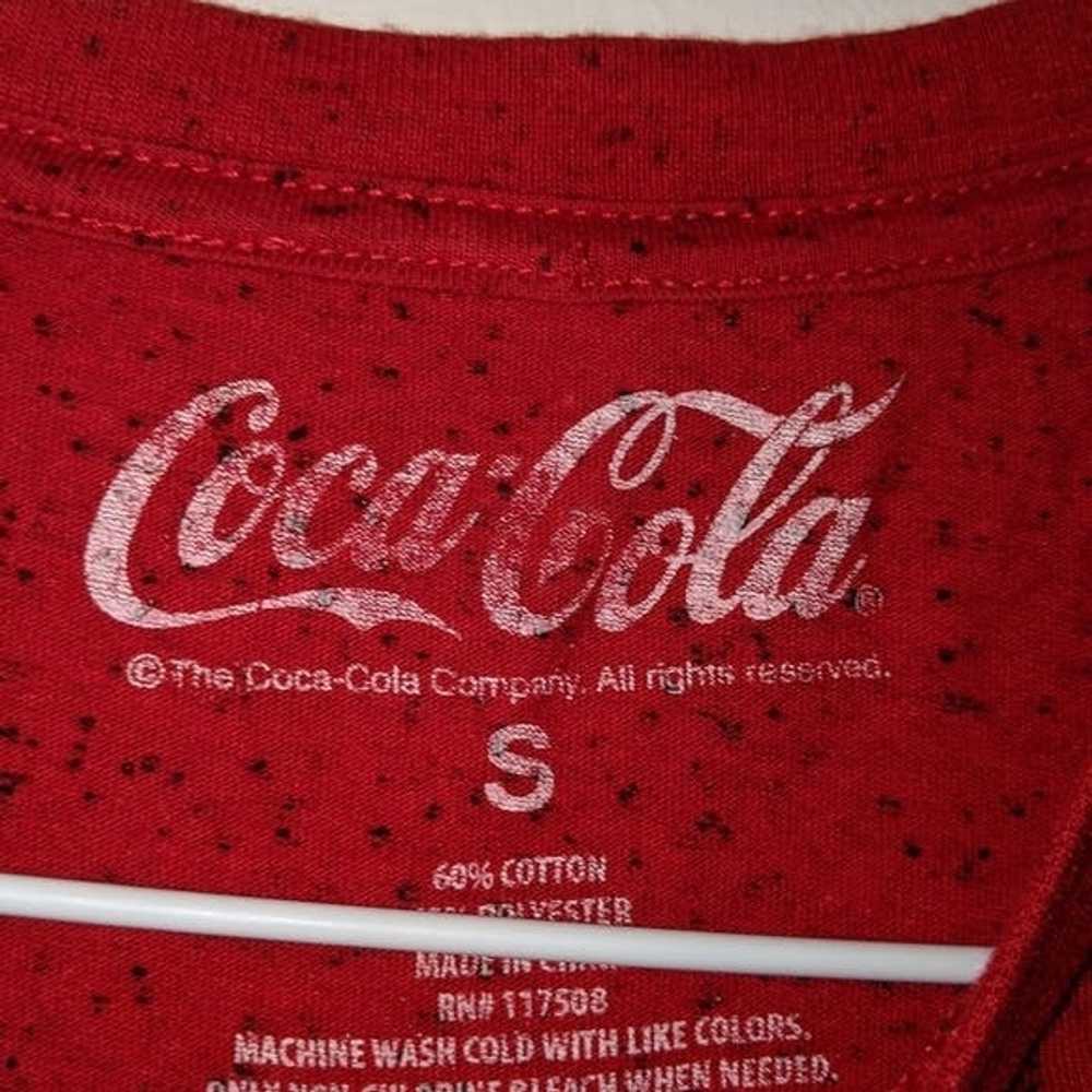 Coca Cola Coca Cola red Coke graphic tee size S - image 3