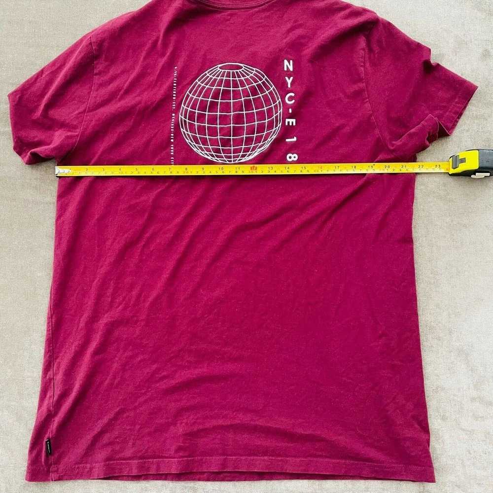Express Express NYC E 18 Graphic Tee Red Cotton M… - image 6