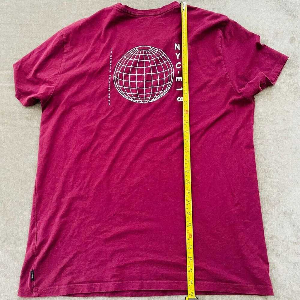 Express Express NYC E 18 Graphic Tee Red Cotton M… - image 7