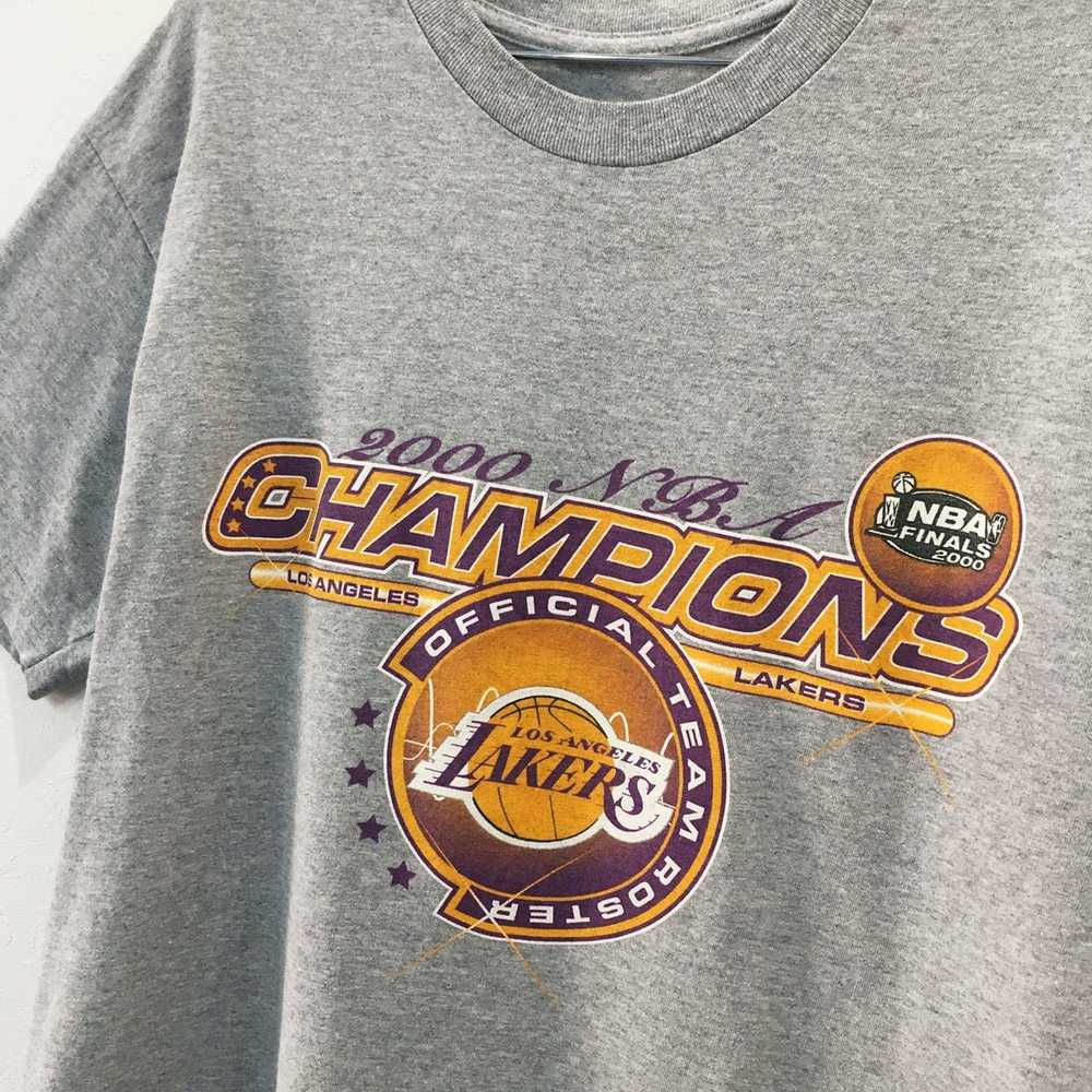 NBA × Vintage VTG 2000 NBA Los Angeles Lakers KOB… - image 3