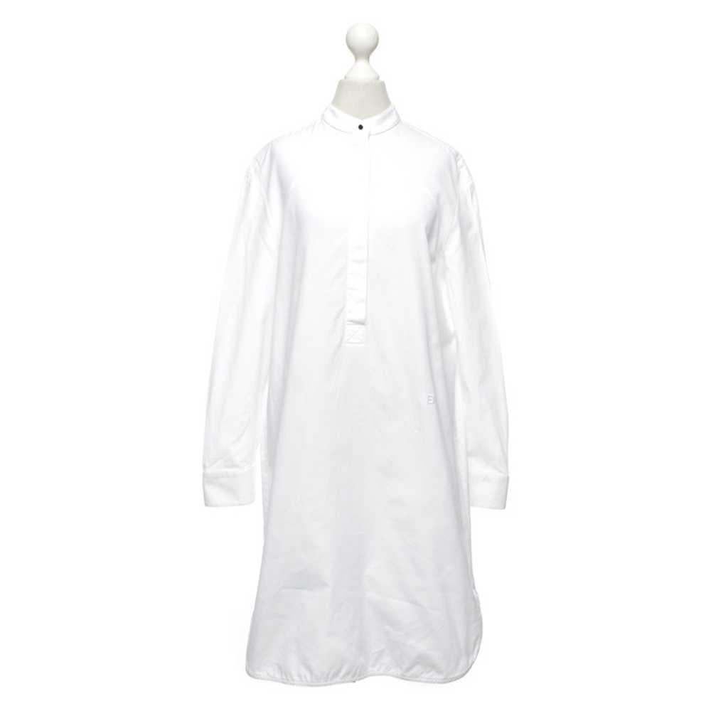 Balenciaga Dress Cotton in White - image 1