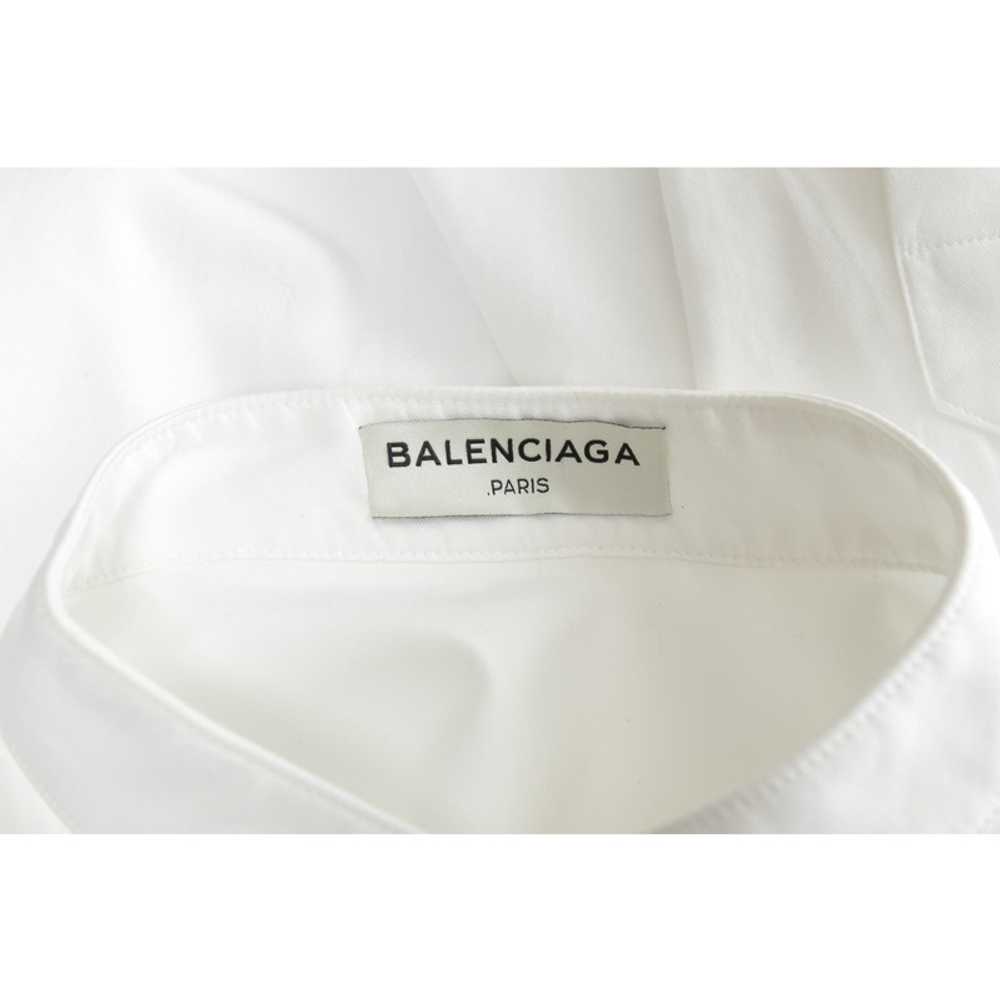 Balenciaga Dress Cotton in White - image 5