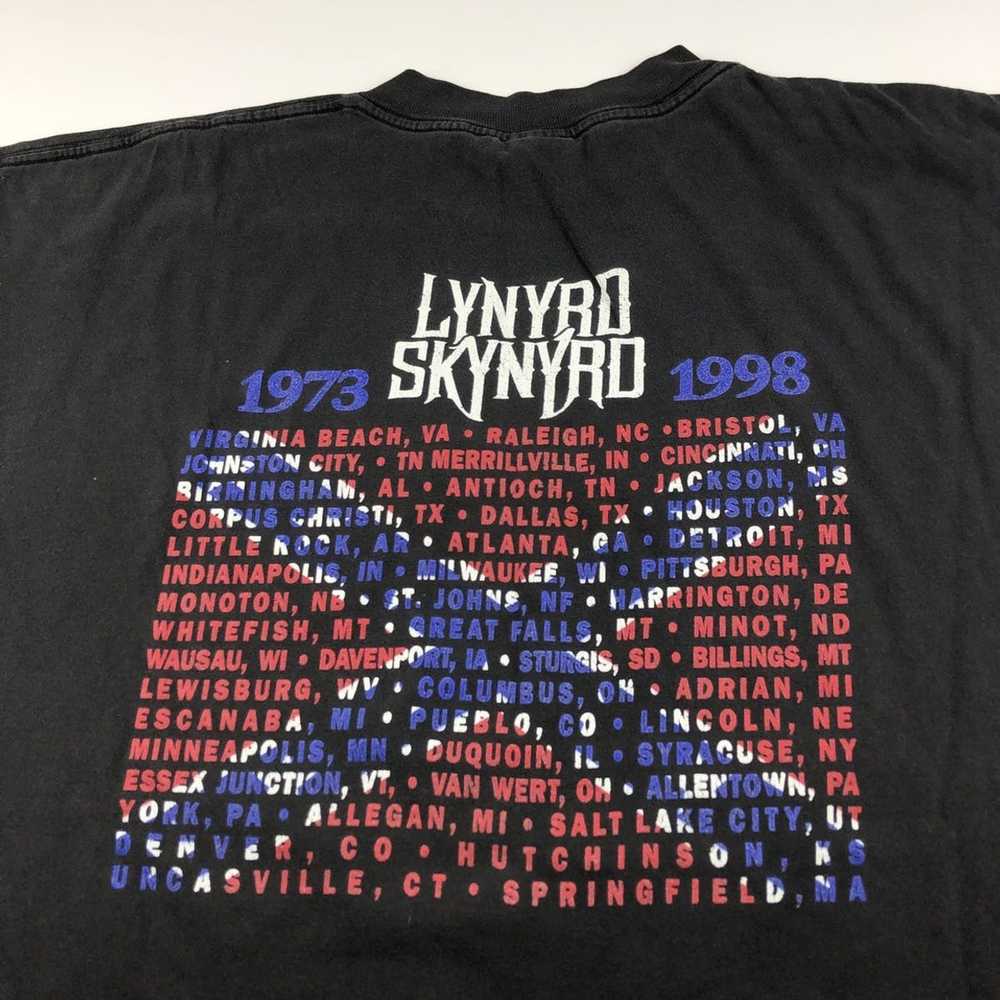 Band Tees × Vintage VTG 1998 Lynyrd Skynyrd 25th … - image 6
