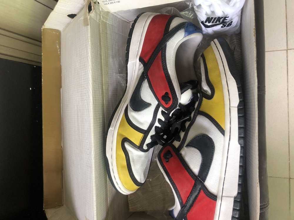 Nike Nike SB Dunk Low Piet Mondrian Complete - image 1