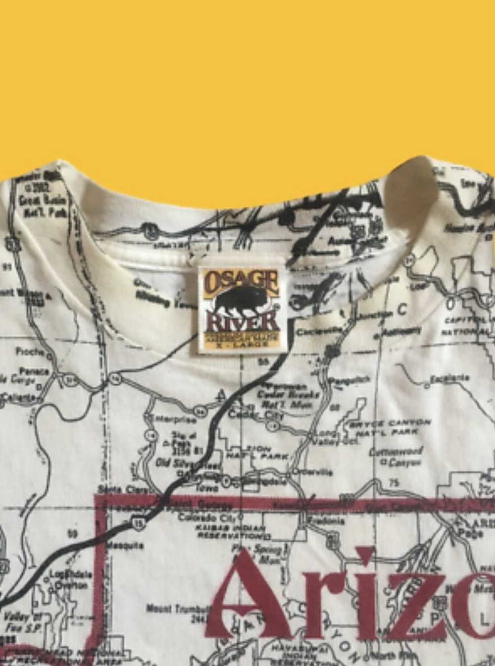 Other Arizona Road Map Vintage All Over Print 90s… - image 3