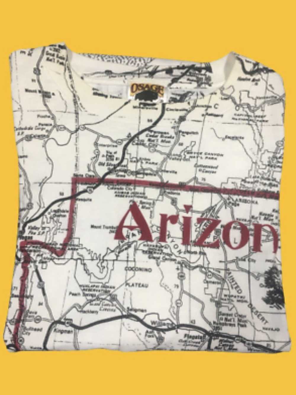 Other Arizona Road Map Vintage All Over Print 90s… - image 7