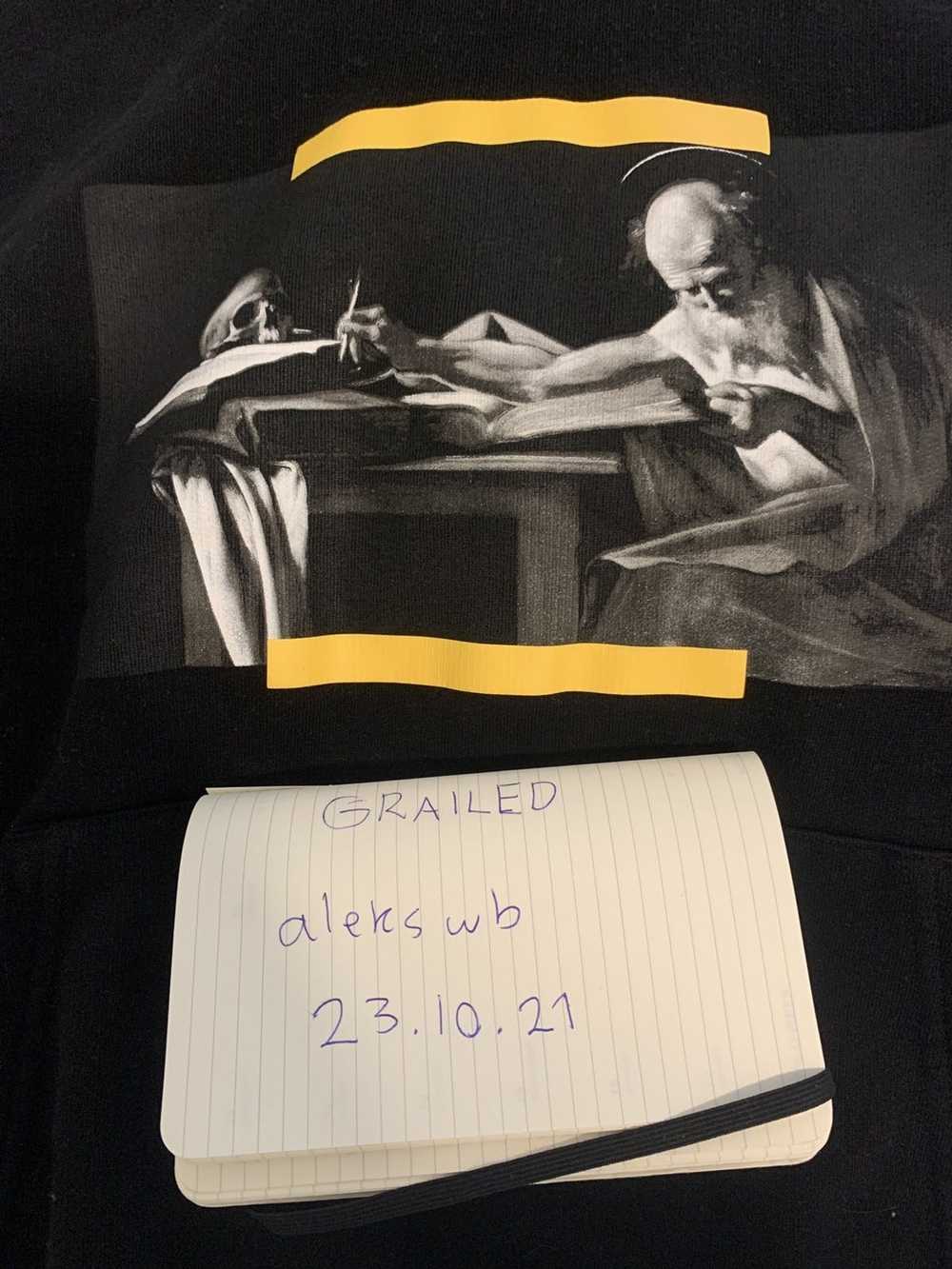 Off-White Off White Caravaggio Painting Hoodie Si… - image 11