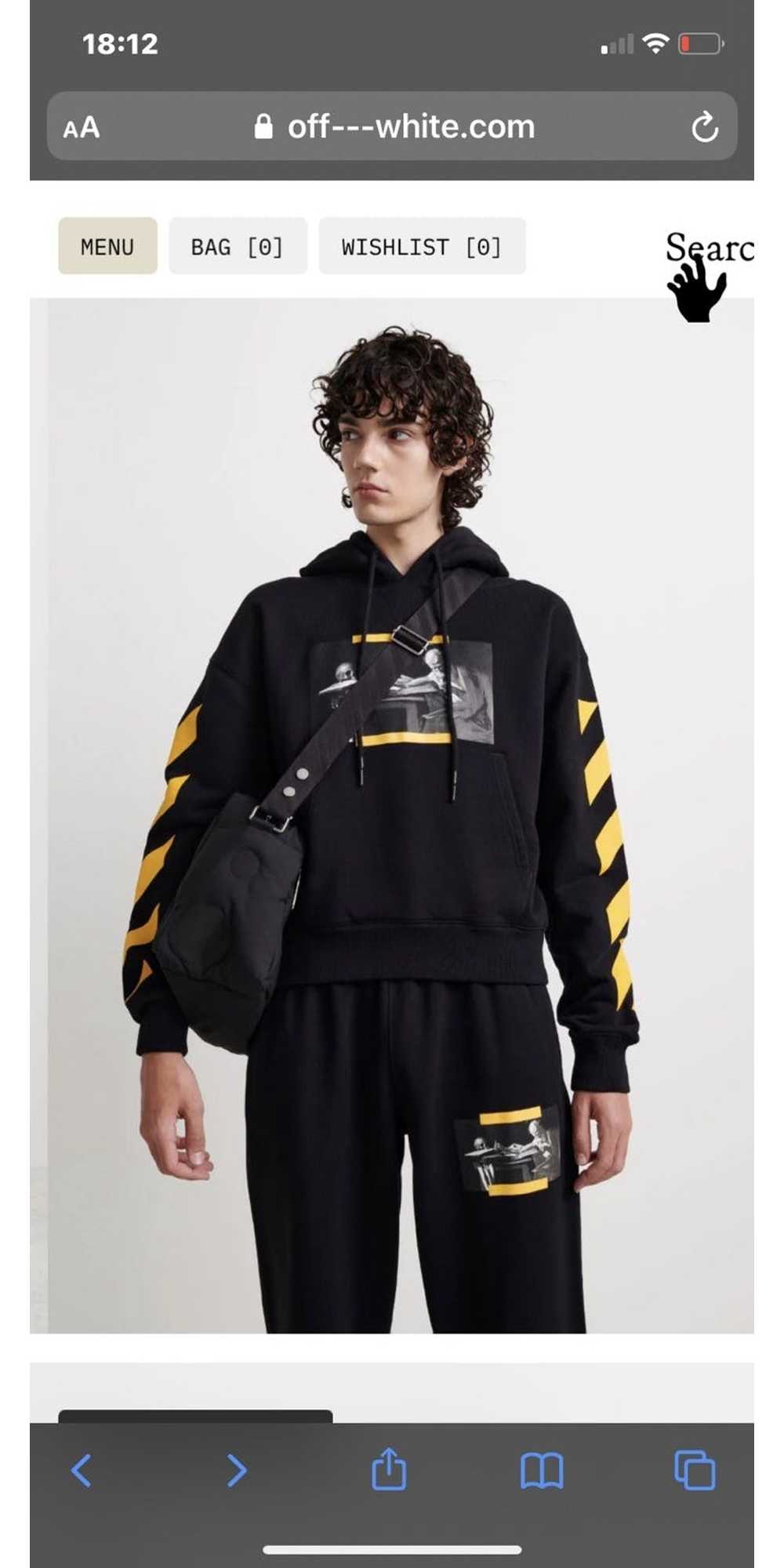 Off-White Off White Caravaggio Painting Hoodie Si… - image 2