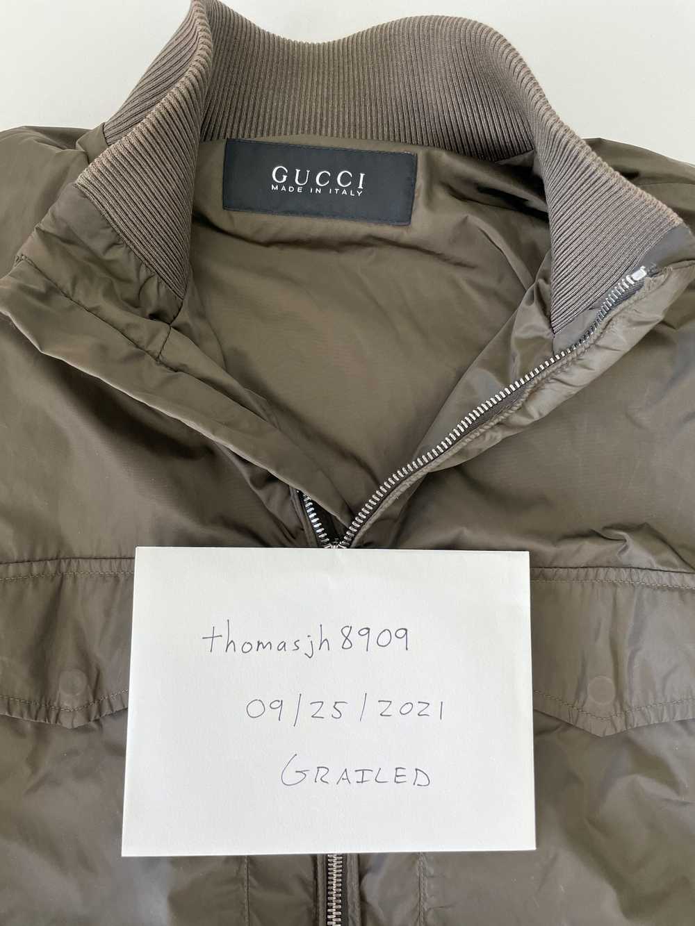 Gucci Nylon Bomber Jacket - image 7