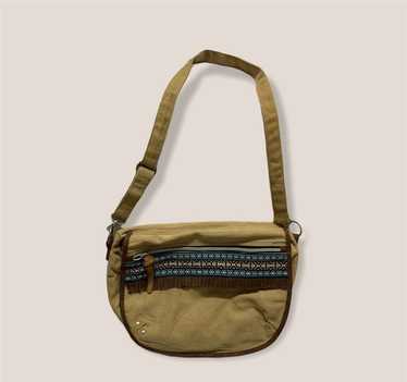 Bag × Vintage Anello Canvas Crossbody bag - Milit… - image 1