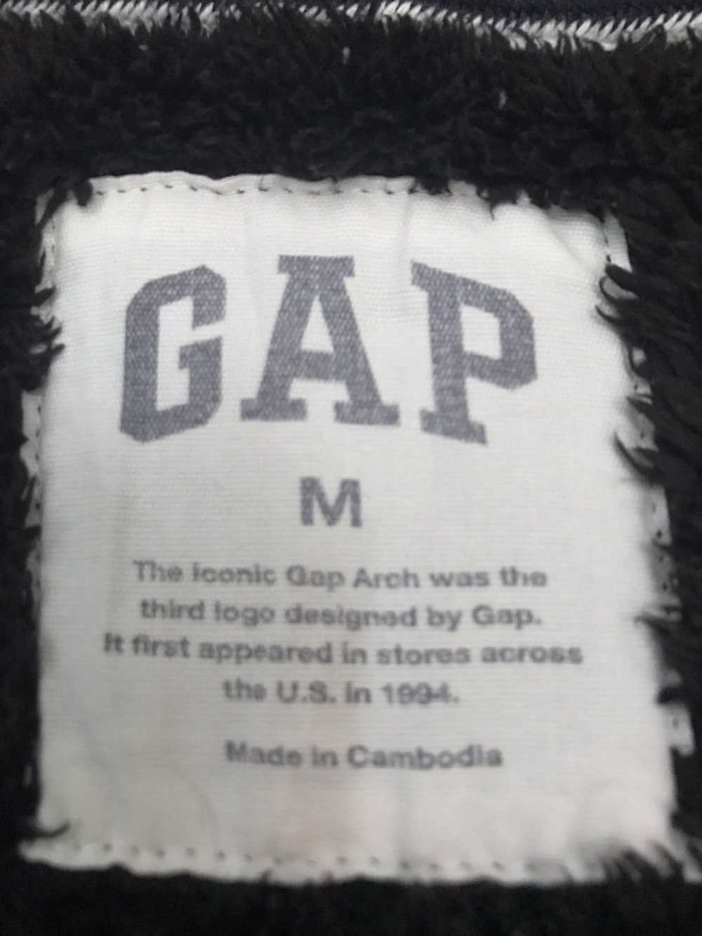 Gap × Streetwear RARE‼️GAP BIG LOGO SHERPA SWEATS… - image 11