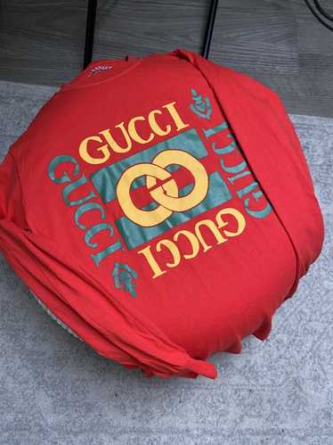 Market Chinatown Market Bootleg Gucci Shirt Red Sm