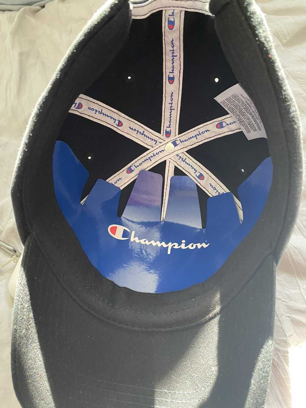 Champion Black champion dad hat - image 4