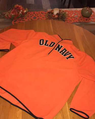 Old Navy × Vintage Old Navy Orange Vintage Big Fon