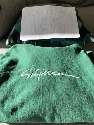 Supreme fw18 script logo - Gem