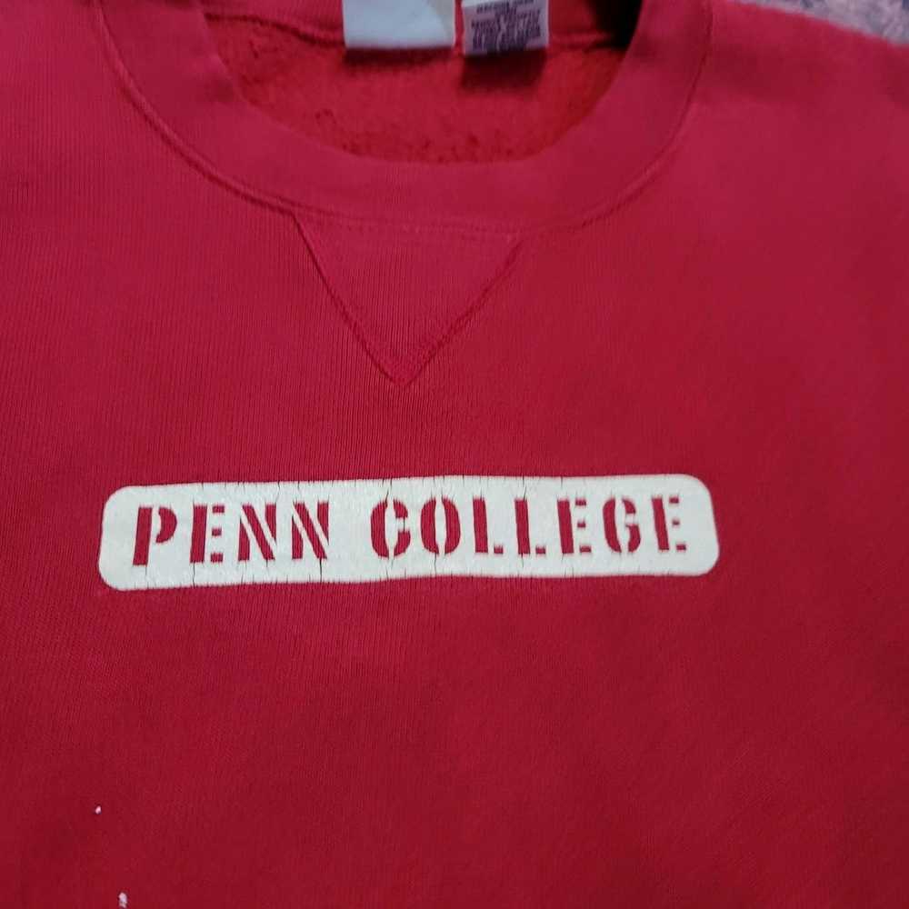 Vintage Vintage 1990's Penn College Crewneck swea… - image 2