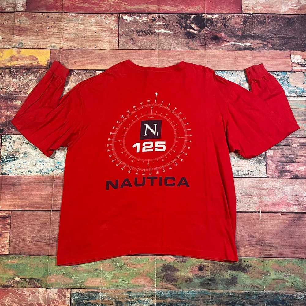 Nautica × Vintage Vintage Nautica Longsleeve t-sh… - image 1