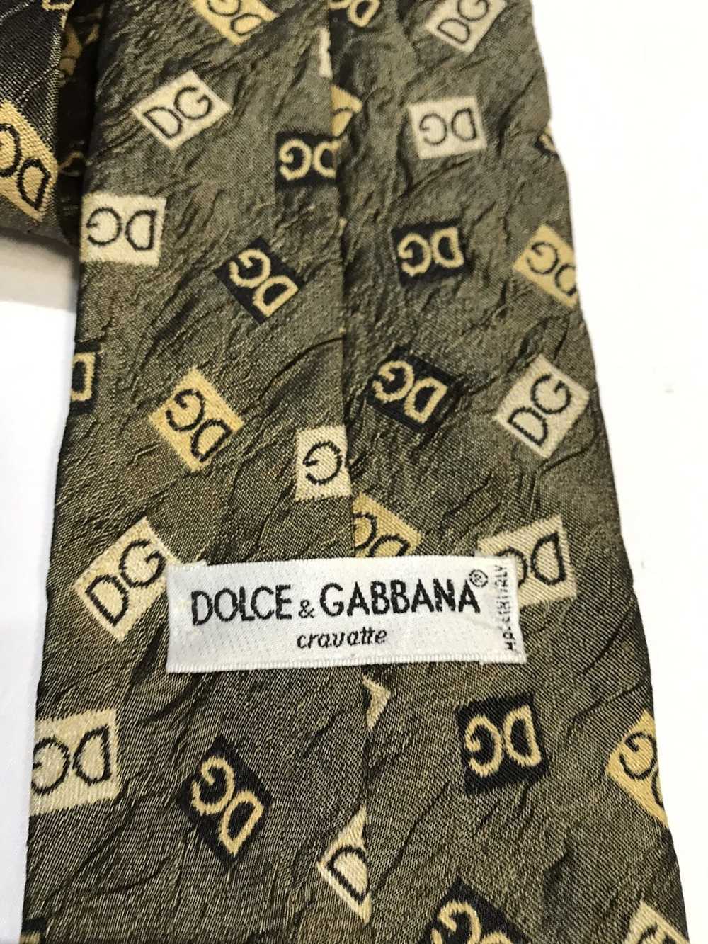 Designer × Dolce & Gabbana Dolce & Gabana Silk Ti… - image 5