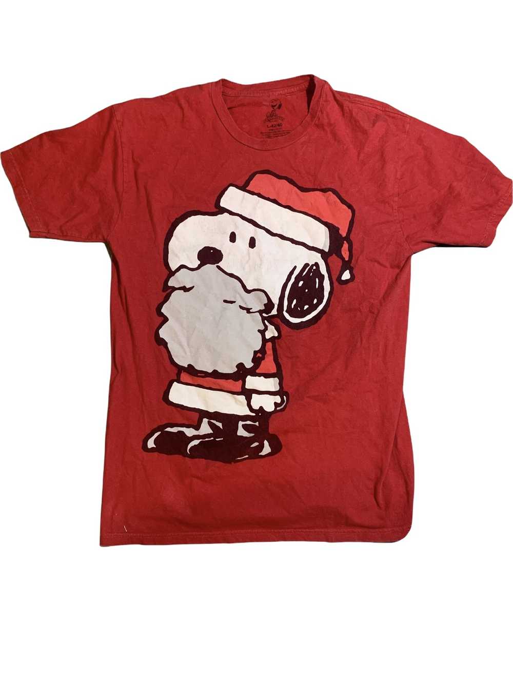 Funny snoopy the Peanuts los angeles rams Christmas T-shirt - Kaiteez