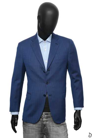 Brioni 6000$ Brioni Brunico Blazer Wool&Silk Blue 